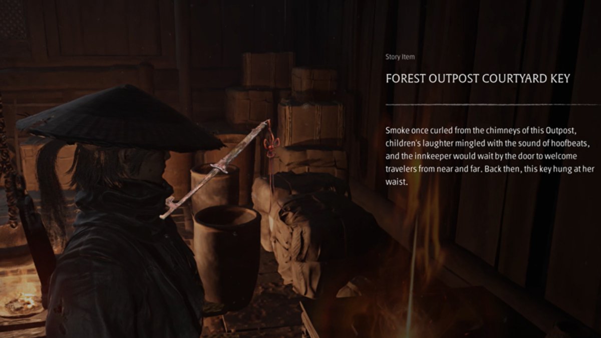 phantom blade zero forest outpost courtyard key