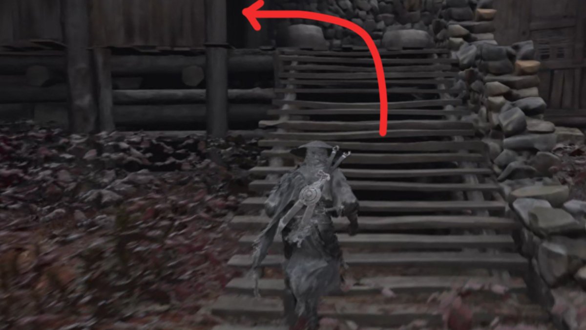 phantom blade zero forest outpost courtyard key building