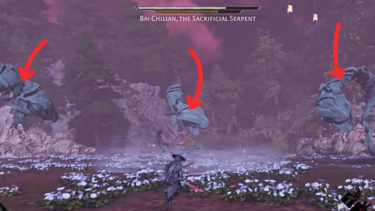 phantom blade zero bai chilian aoe snake