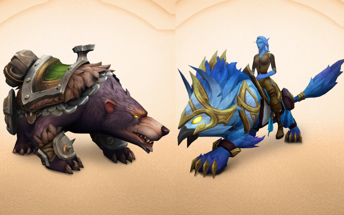 WoW Forever store mounts at launch
